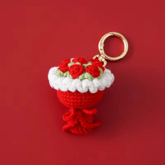 Evoré Mini Bloom - Crochet Bouquet Keychains