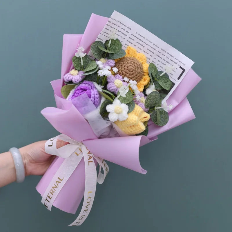 Evo Mixed Set - Knitted Flowers Bundle