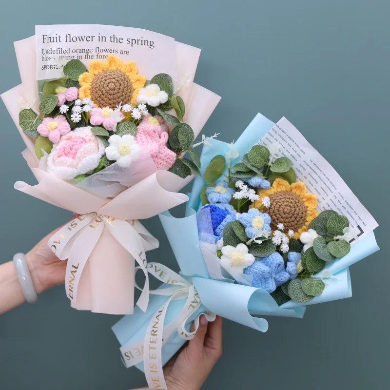 Evo Mixed Set - Knitted Flowers Bundle