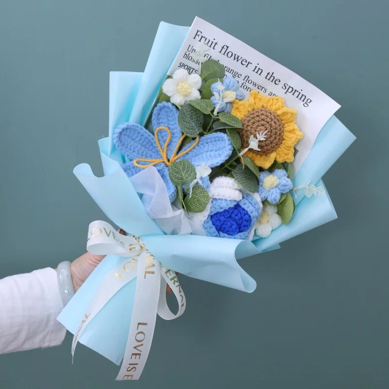 Evo Mixed Set - Knitted Flowers Bundle