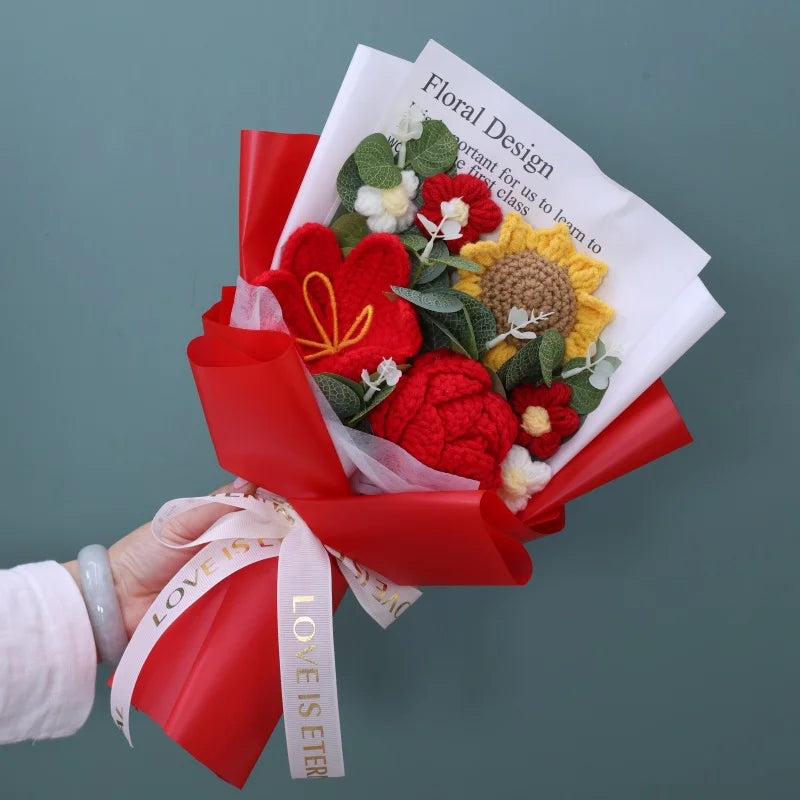 SunLily Bloom - Handmade Crochet Flowers for Gifting