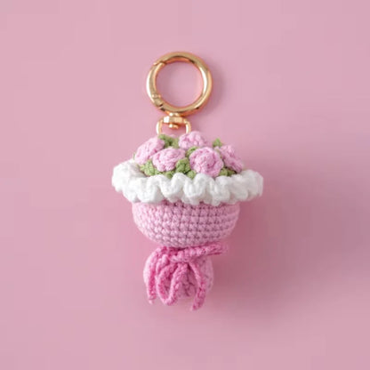Evoré Mini Bloom - Crochet Bouquet Keychains