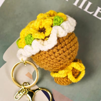 Evoré Mini Bloom - Crochet Bouquet Keychains